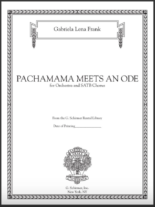 Pachamama Meets An Ode
