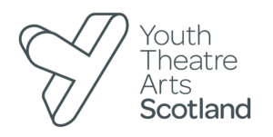 YTAS Logo: links to Youth Theatre Arts Scotland website